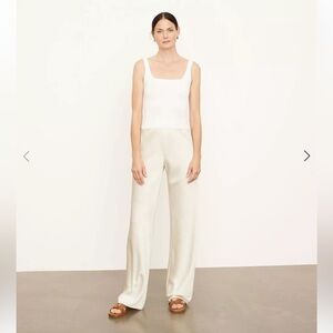 Vince Satin Bias Pants NWT